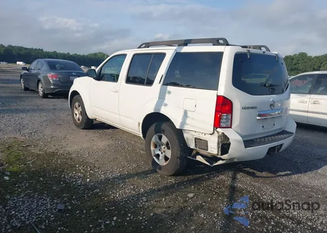 2008 Nissan Pathfinder S из США, поврежденный, VIN 5N1AR18U58C641531